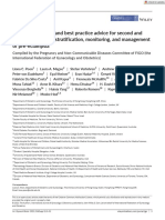A Literature Review and Best Practice Advice For Second and Third Trimester Risk Stratification, Monitoring, and Management of Pre - Eclampsia