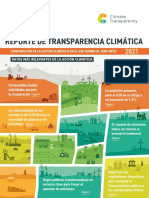 Climate Transparency Highlights Report 2021 Spanish