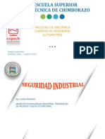 Seguridad industrial, salud ocupacional y normativa vigente