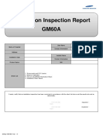 GM60A Installation Inspection Report - ENG - (DXQL-00153 Ver 1)