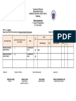 Bambang National High School: Department of Education Bambang 1 Quarter Examination SY: 2019-2020