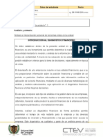 DIAGNÓSTICO FINANCIERO: PASO CLAVE PARA EL ANÁLISIS DE LA SALUD DE UNA EMPRESA