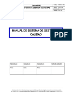 Manual de Calidad.