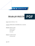 Trabajo Práctico Nº9: Carrera: Ingeniería Mecánica, 4° Año