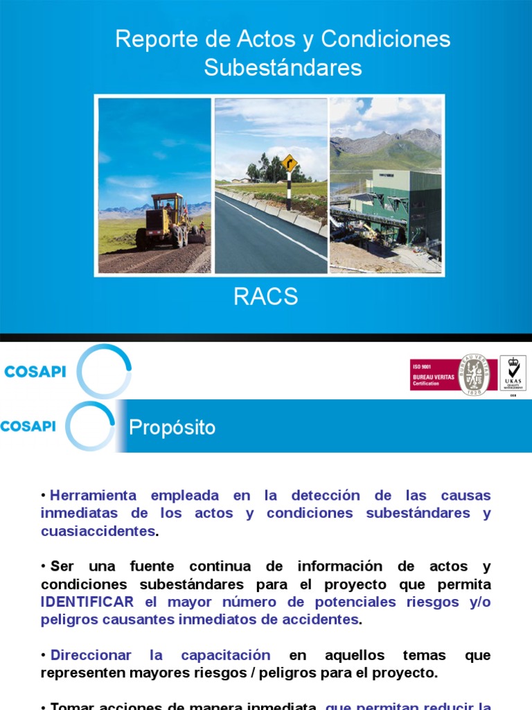 Racs | PDF | Riesgo