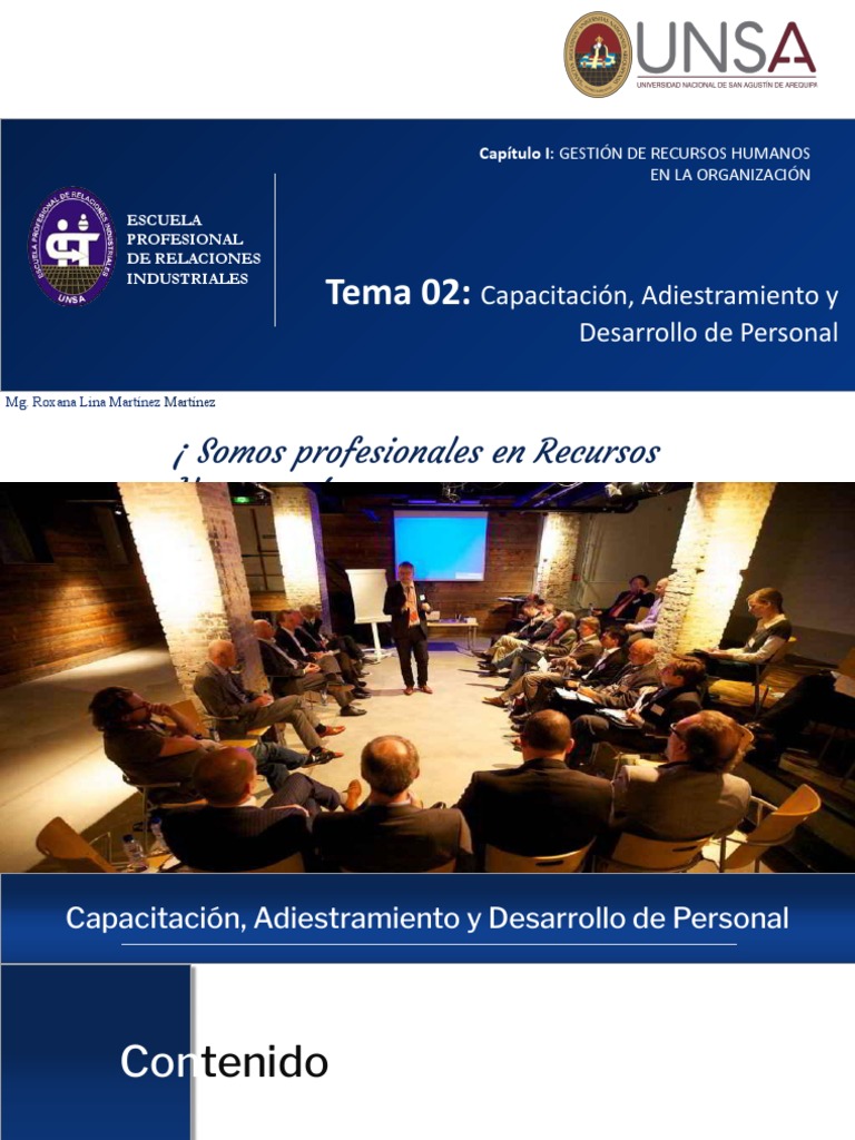 Capacitación y Desarrollo de Personal | PDF | Gestión de recursos ...