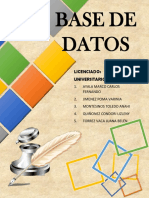 Proyecto Final Base de Datos