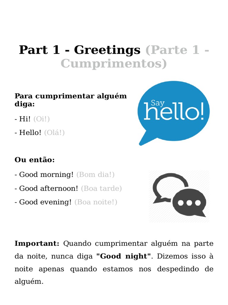 Saudações em inglês: aprenda estes greetings e saia do básico hello!