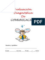 4° Evaluación Diagnostica Comunicacion