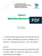 Tema 3. Ejercicios Reactor Bacth