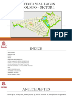 Proyecto Vial Lagos Del Olimpo - Sector 1