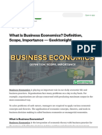 Geektonight Medium Com What Is Business Economics Definition Scope Importance Ge