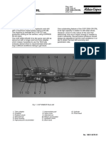 Reg. kod and COP 2550-CR/CRL Rock Drill Specs