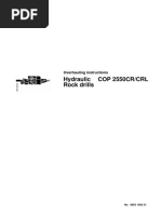 9853 1082 01 Overhauling Instructions COP 2550CR-CRL