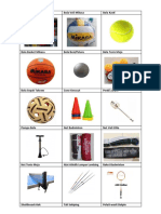 Daftar Gambar Peralatan Olahraga
