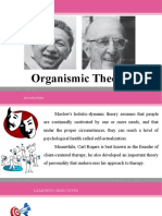 Module 11. Organismic Theory