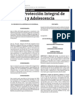 Ley de Protección Integral de La Niñez y Adolecencia