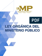 Ley Orgánica Del Ministerio Público