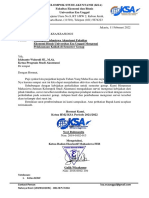 002 - Surat Pemberitahuan Survei HMJ KSA - Ketua Program Studi Akuntansi