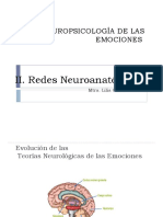 NEUROPSICOLOGÍA DE LAS EMOCIONES - Redes Neuroanatómicas