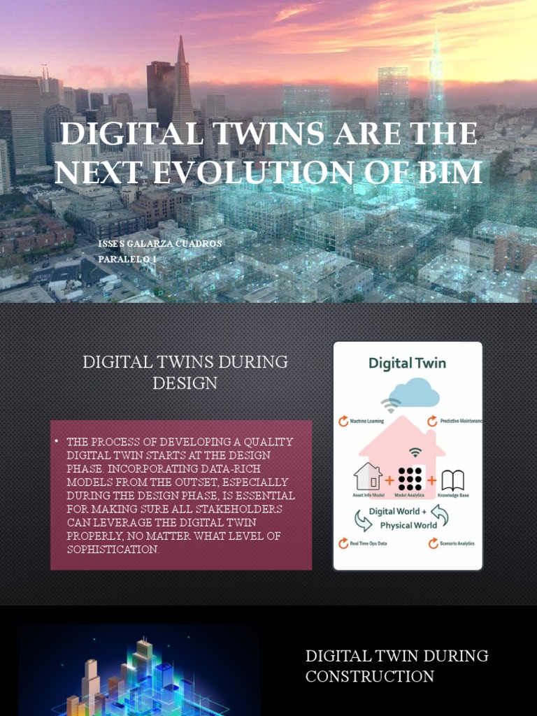 Digital Twins Are The Next Evolution of Bim | PDF | Art