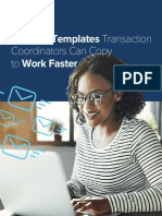 19 Email Templates Transaction: Coordinators Can Copy To Work Faster