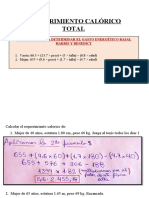 Requerimiento Calórico Total