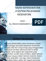 Pelayanan Keperawatan DLM Sistem Pelkes