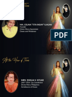 Ma. Celina "Tita Inday" Ilagan: Founder Divine Mercy Apostolate Davao and Mindanao