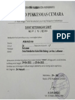 Surat Keterangan Sakit