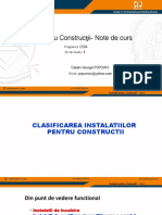 Curs Instalatii Pentru Constructii 2019 2020pdf PDF Free