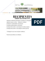 Recipientes - Terra - Rios e Suculentas - Curso Online Listas