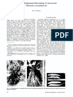 Partial Mechanical Harvesting of Arrowroot: (Maranta Arundinacea)