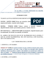 Las 7 Honras de La Mujer en El Matrimonio y Las 7 Deshonras