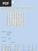 Data Analysis Central Tendency