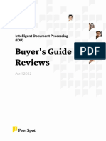 Buyer's Guide & Reviews: Intelligent Document Processing (IDP)