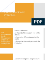 FIN 012 Credit and Collection Module 8