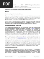 Download MB0011 Mergers and Acquisitions Set 2 by Pankaj Chourey SN57866760 doc pdf