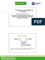 Tema 3. Estructura y Propiedades de Los Metales