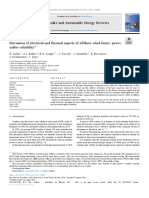 Discussion of Electrical and Thermal Aspects of Offshore Wind Farms' Power Cables Reliability