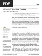 Radial Water Barrier in Submarine Cables, Current Solutions