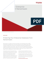 Protecting Your Enterprise Databases From Ransomware: White Paper