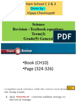 Science Revision - Textbook Q-Teacher