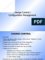 Change Control / Configuration Management