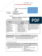 Sesion de Aprendizaje Matematica17 Mayo