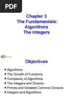 The Fundamentals: Algorithms The Integers