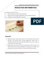 Topic 1: Introduction Mathematics