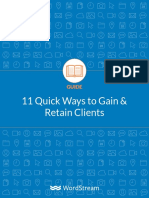 11 Ways Gain Retain Clients