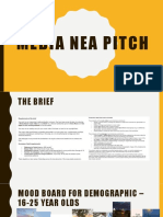 Media A Level Nea Pitch