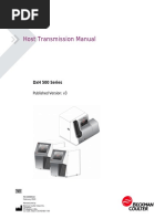 Beckman Coulter DXH 500 - Host Transmission Manual